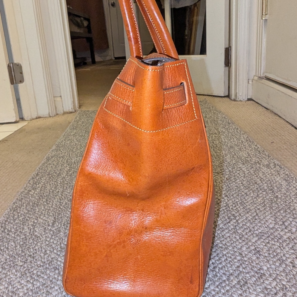 Custom Made Red Leather Purse - Picture 2 of 12
